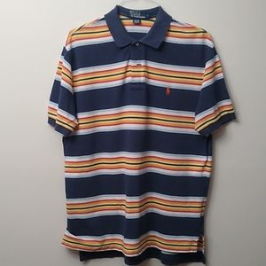 🎉HP🎉Polo by Ralph Lauren Men's Striped Polo Shirt, L